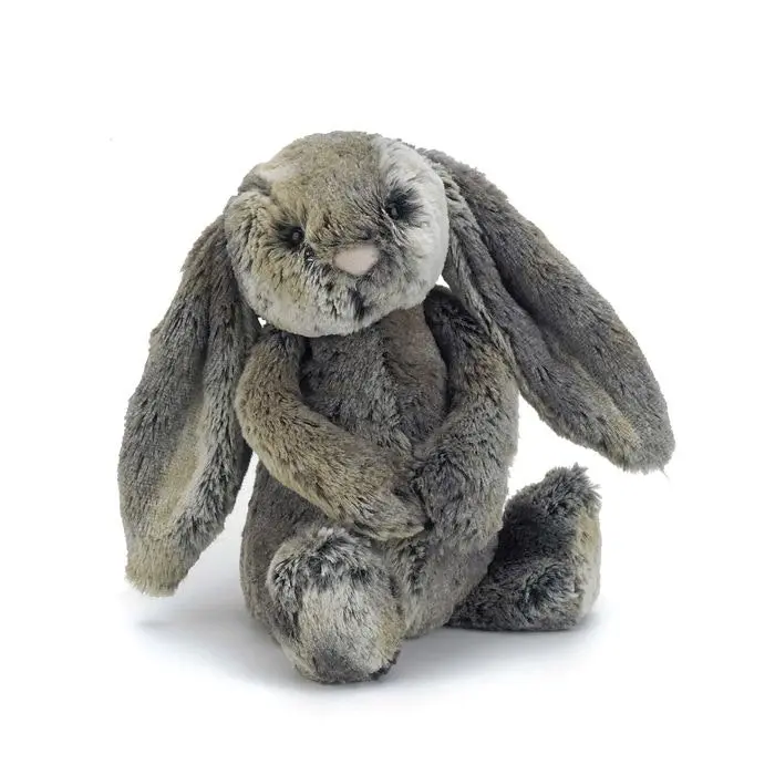 Jellycat Bashful Cottontail Bunny Small Brown 18x9x10cm