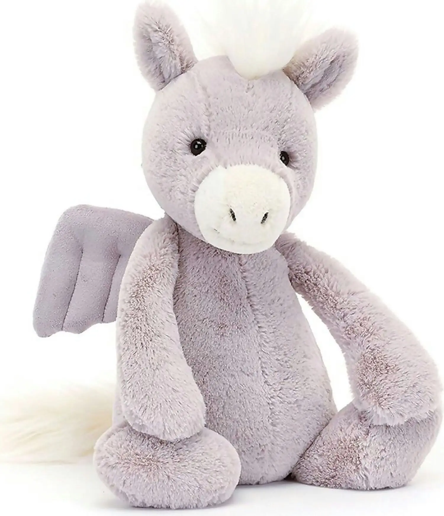 Jellycat - Bashful Lilac Pegasus Medium 31x15x12cm