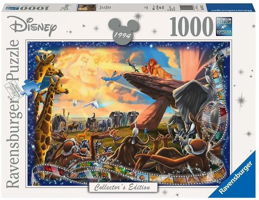 Ravensburger - Lion King 1994 Movie Jigsaw Puzzle 1000 Pieces