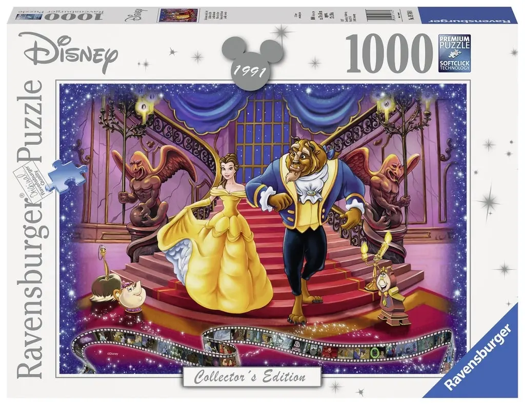 Ravensburger - Disney Moments 1991 Beauty Beast 1000 Pieces Collector's Edition Puzzle