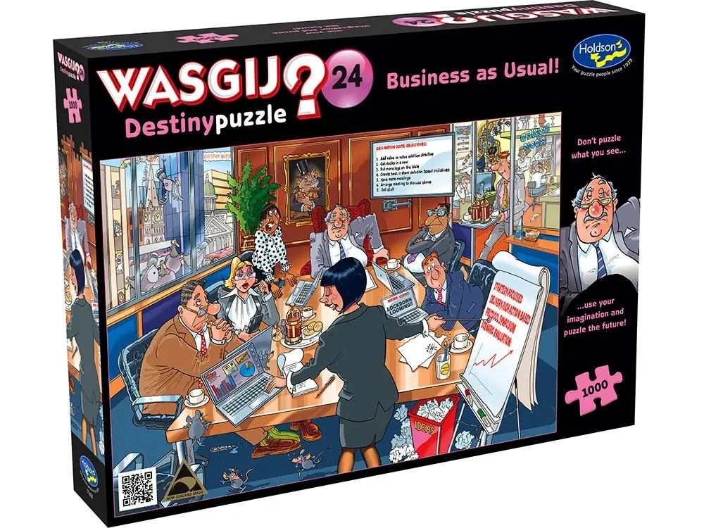 Wasgij - Destiny 24 Business As Usual Jigsaw Puzzle 1000 Pieces