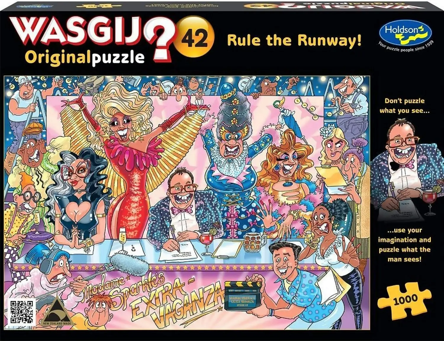 Wasgij - Original 42 - Rule The Runway - Holdson Jigsaw Puzzle 1000 Pieces