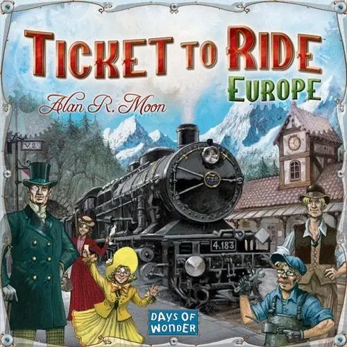 Ticket To Ride Europe Board Game