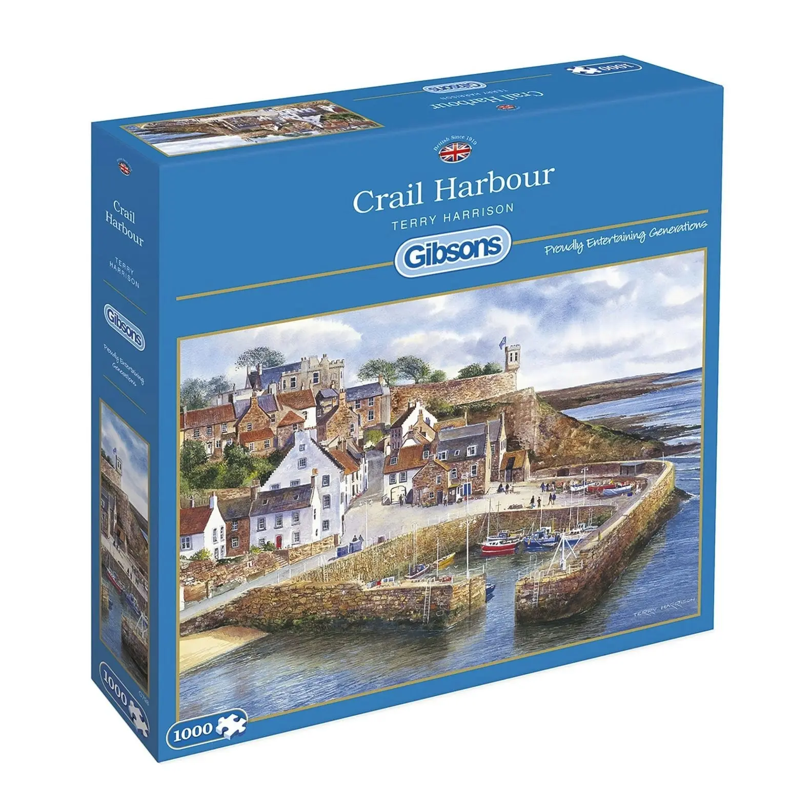 Gibsons - Crail Harbour - Jigsaw Puzzle 1000pc