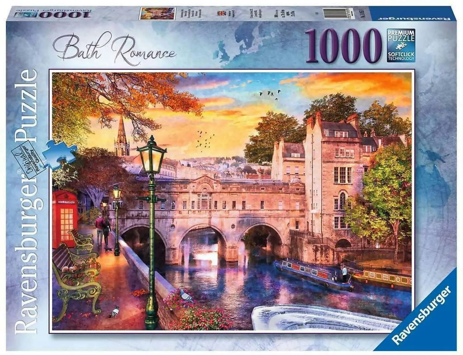 Ravensburger - Bath Romance Jigsaw Puzzle 1000 Pieces