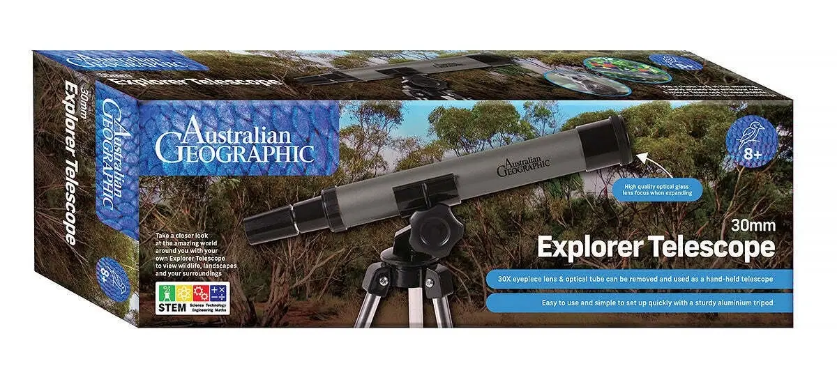 Australian Geographic - 30mm Explorer Telescope