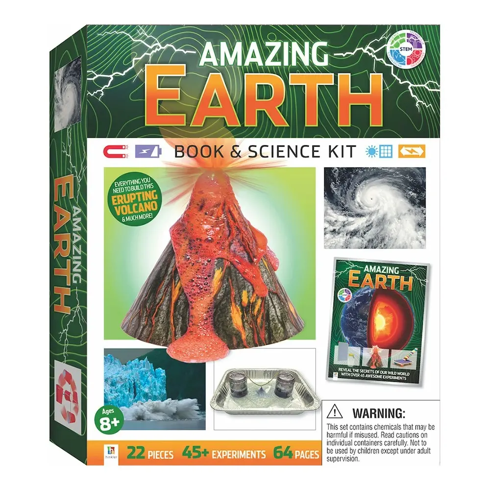 Curious Universe Science Kit: Amazing Earth Educational Activity Set 7y+