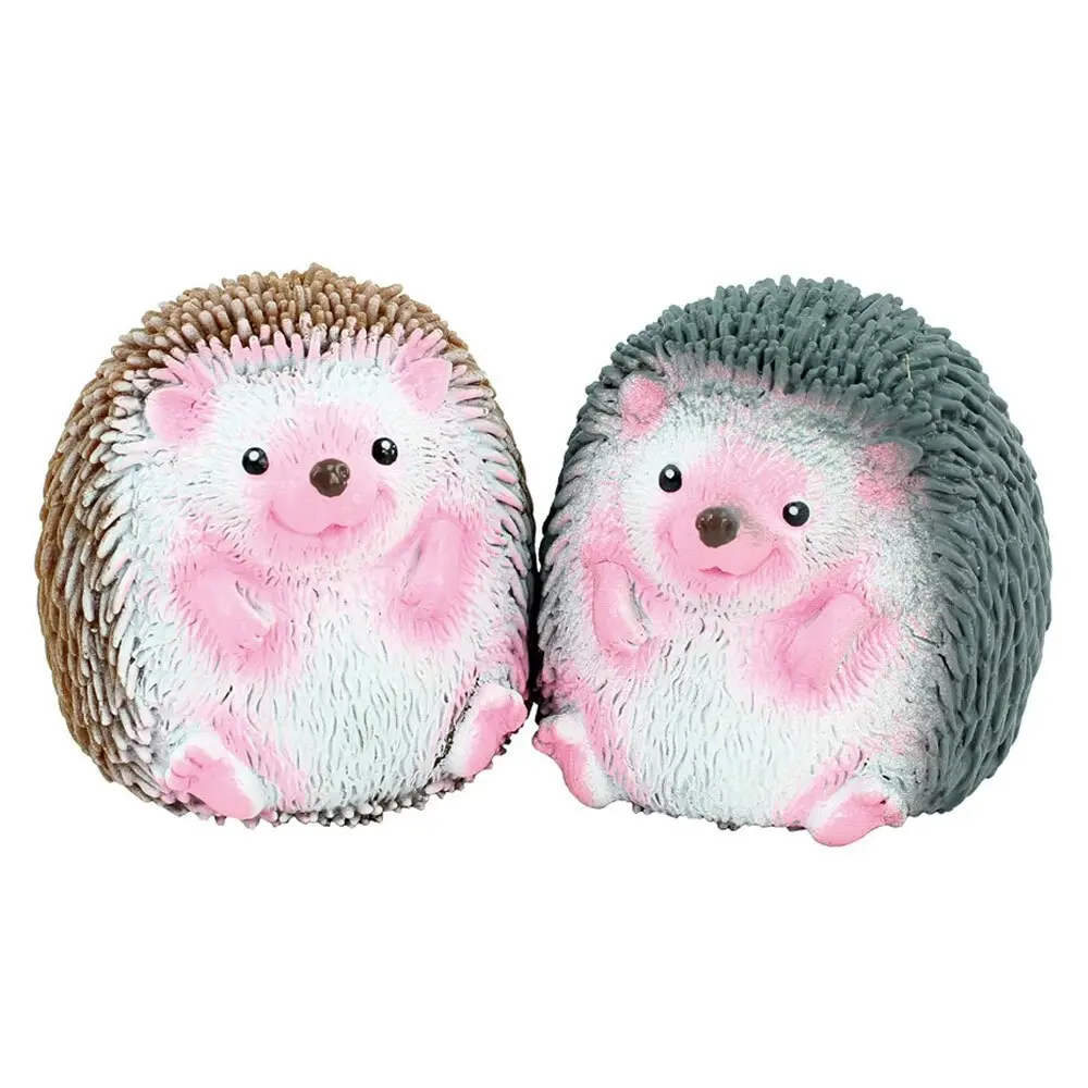 2x Fumfings 9cm Squidgy Hedgehog Fidget Kids Fun Play Squishy Toy 3y+ Assorted