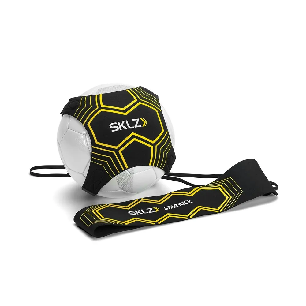 SKLZ Star-Kick Waist Trainer/Ball Glove Attachment  f/Size 3/4/5 Soccer Ball BLK