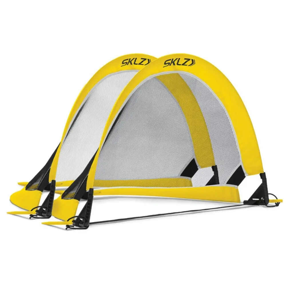 2pc SKLZ 76cm Playmaker Goal Set Sports Soccer Training Aid w/Portable Carry Bag