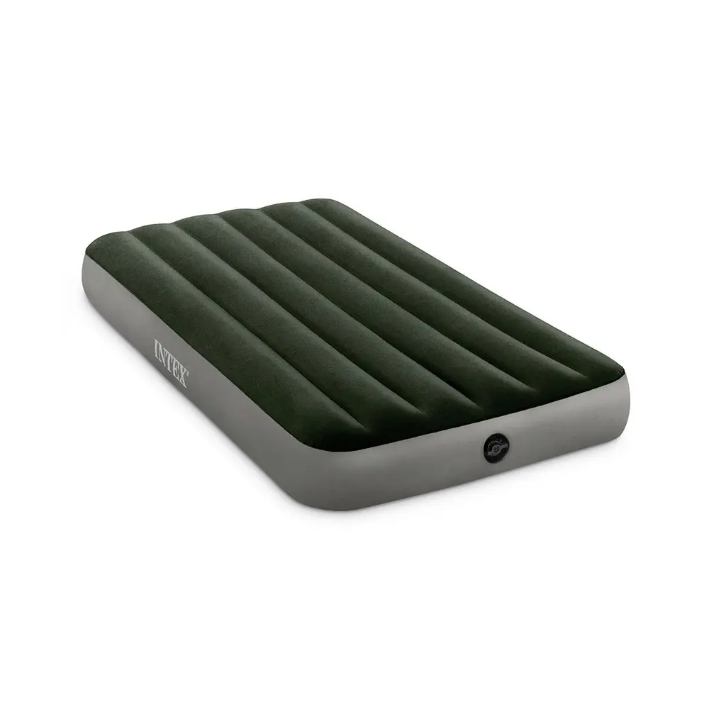 Intex Dura-Beam Prestige Downy Single 25cm Thick Inflatable Mattress Airbed