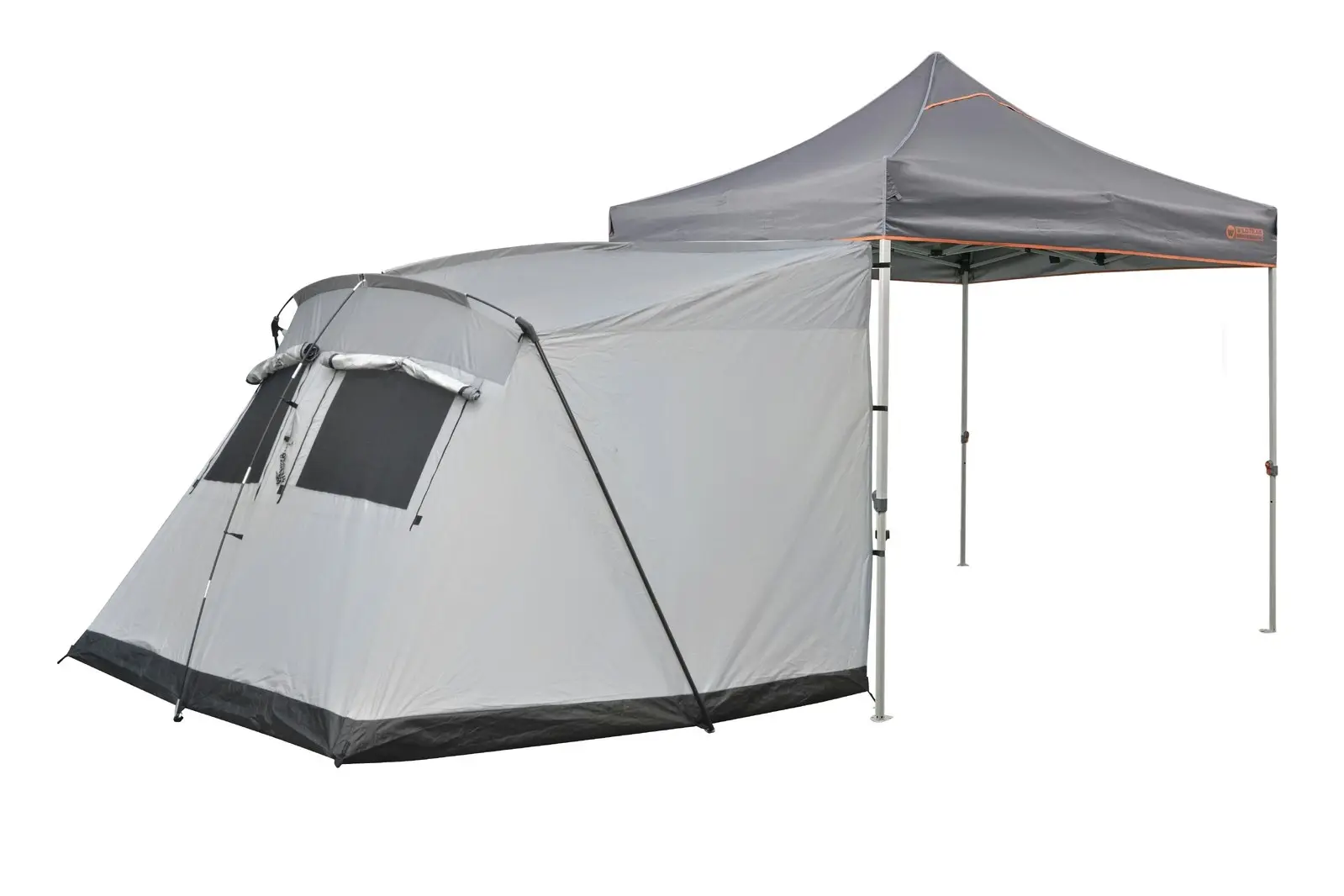 Wildtrak Side Tent 3.0 Outdoor Camping Shelter Accessory For 3m Gazebo Grey