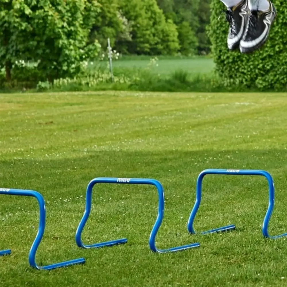 Mitre 12" Soccer/Football Drills Sports Hurdle Speed/Agility Training Aid Blue