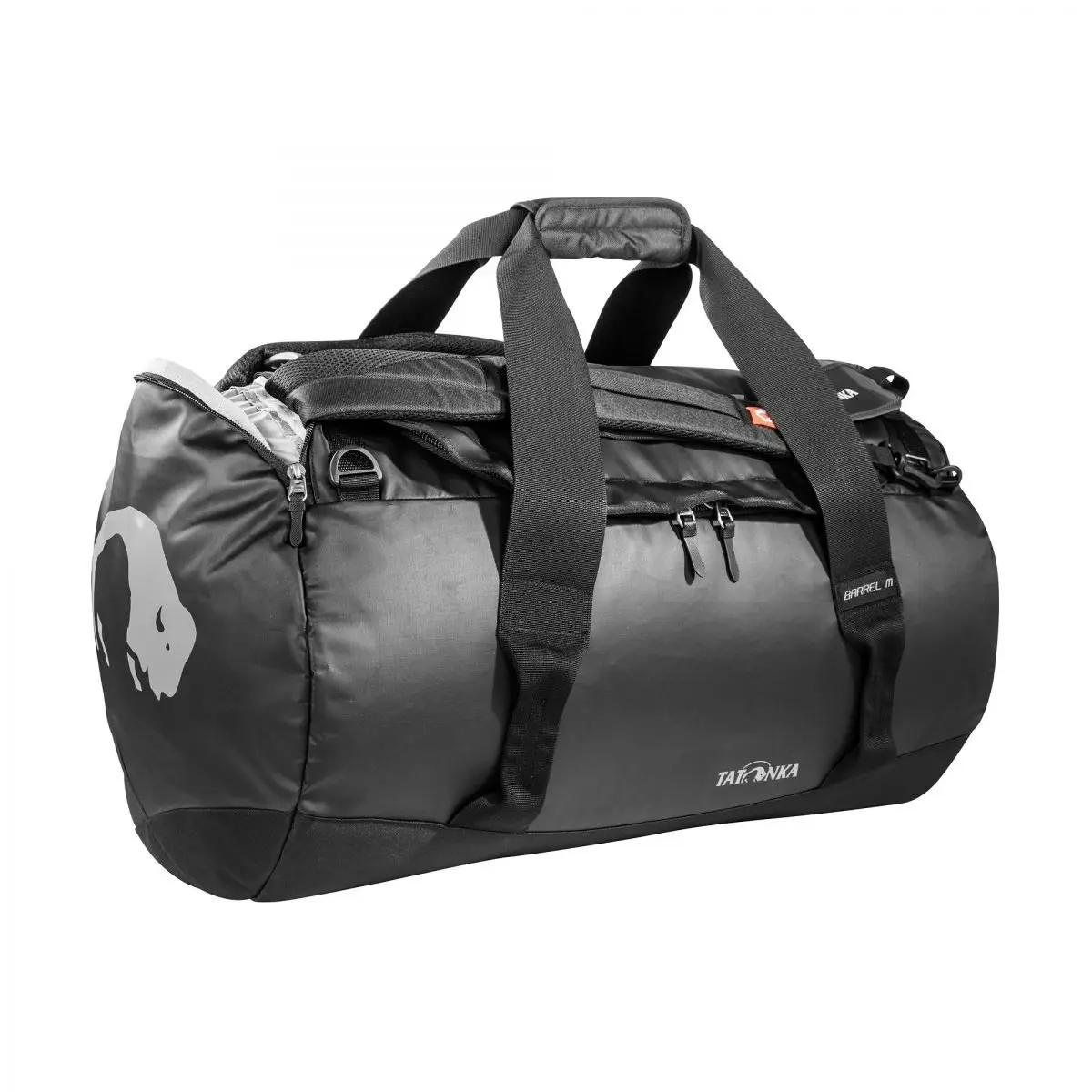 Tatonka 61x38cm Travel Barrel/Duffle Bag Luggage Storage/Organisation Medium BLK