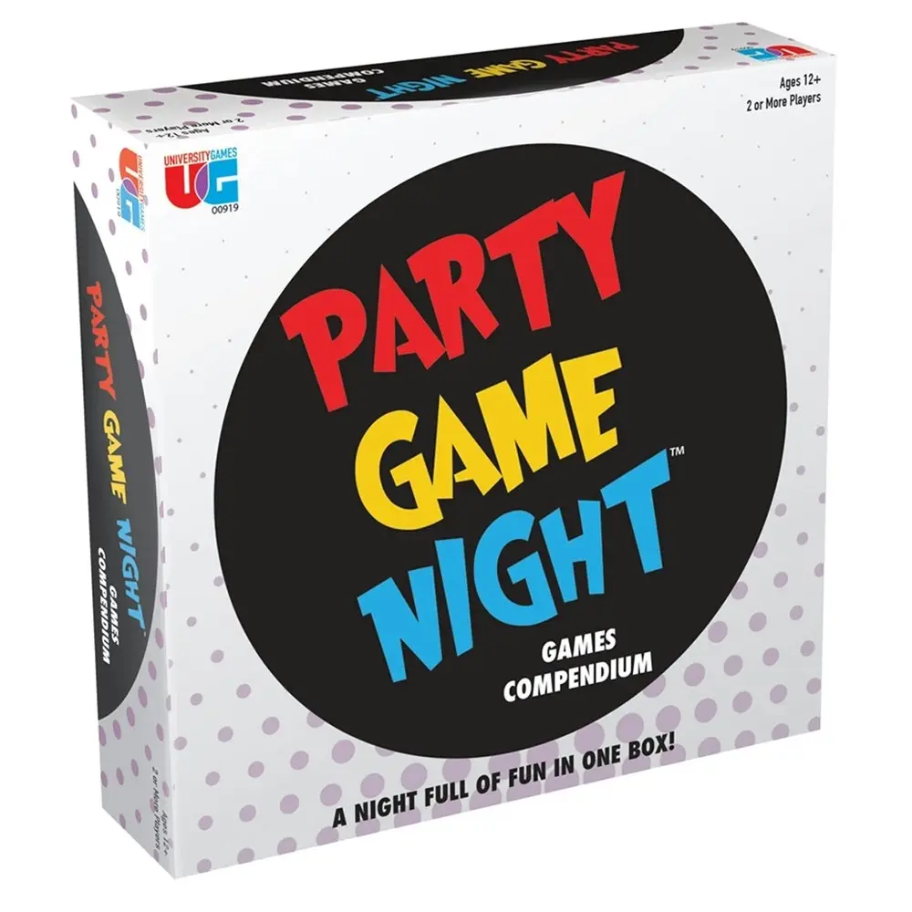 U Games Party Game Night Games Compendium Adult/Family Activity Fun Play 12y+