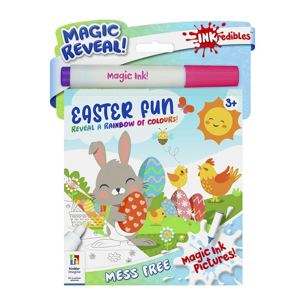 Inkredibles Easter Fun Magic Ink Pictures Colouring Activity Kit Art Pad 3y+