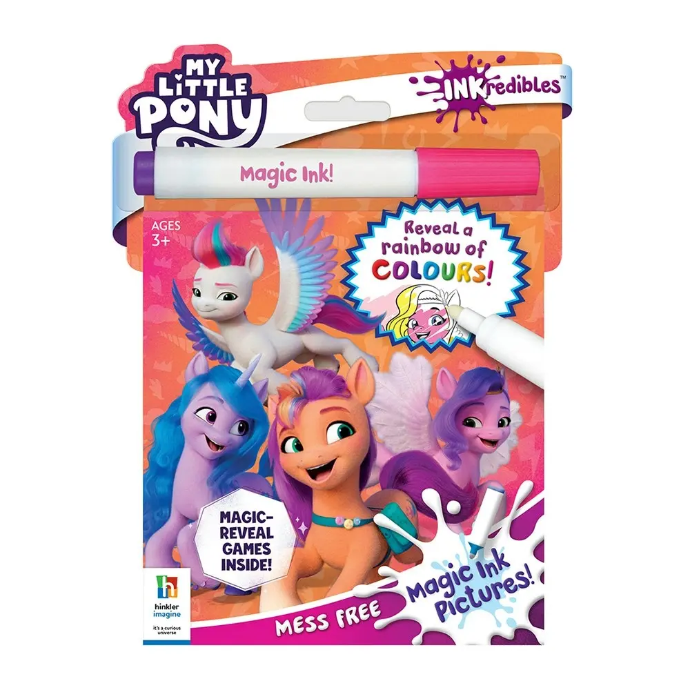 Inkredibles My Little Pony New Generation Magic Ink Activity Kit Kids Art 3y+