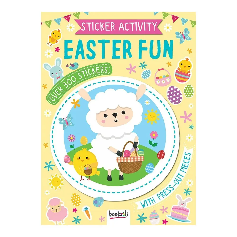 Bookoli Easter Sticker & Activity Easter Fun Kids Activity Book Art/Craft