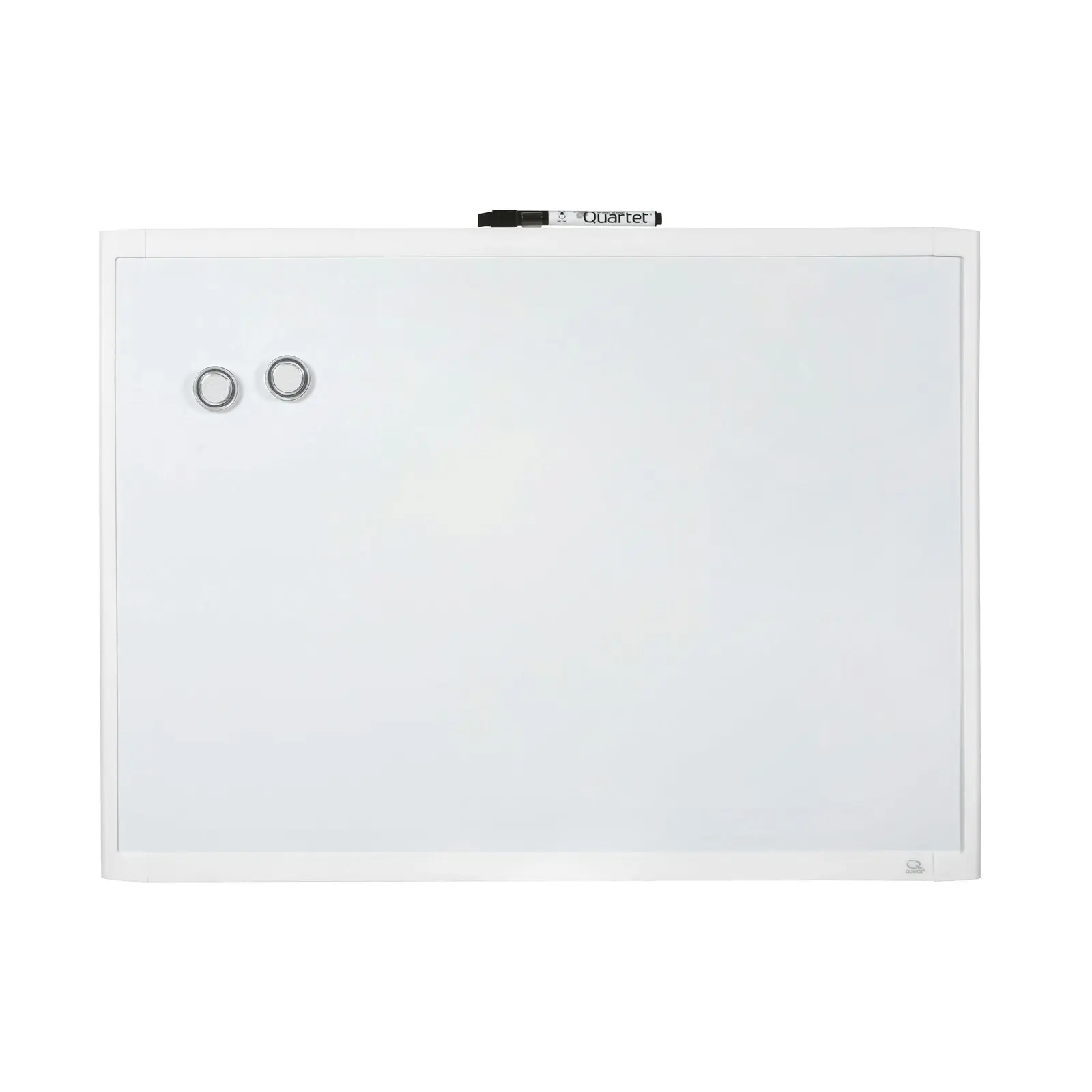 Quartet Basics 43x58cm Dry-Erase Writing Whiteboard w/ Marker/Eraser/Magnets