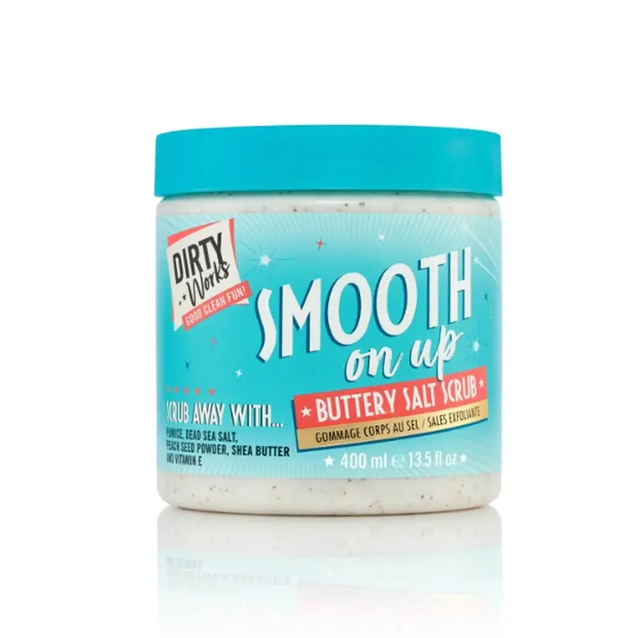 Dirty Works Smooth On Up Buttery Salt Scrub - 400 Ml