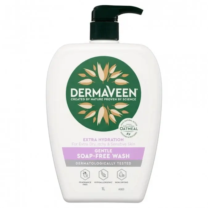 DermaVeen Extra Gentle Soap Free Wash - 1l