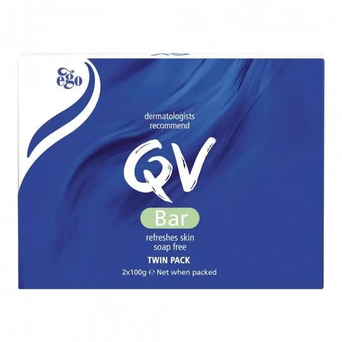 Qv Skincare Ego Qv Cleansing Bar Twin Pack