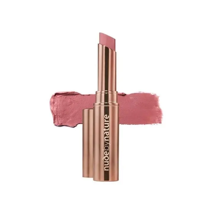 Nude by Nature Creamy Matte Lipstick 01 Blush Nude