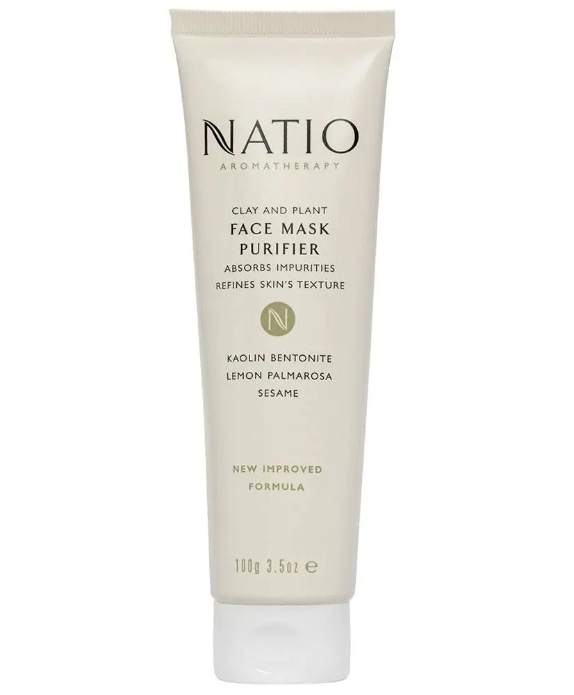 Natio Clay And Plant Face Mask Purifier 100g