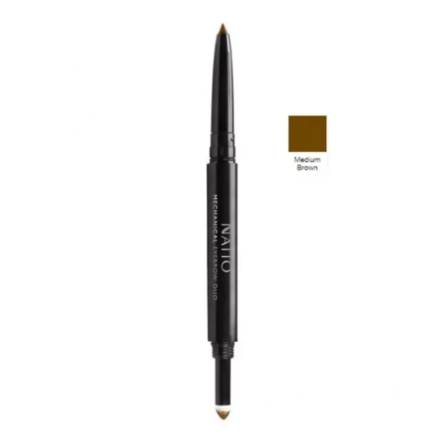 Natio Mechanical Eyebrow Duo Medium Brown