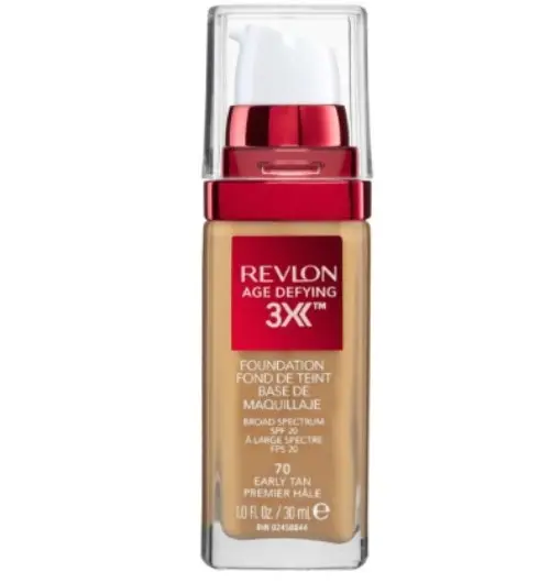 Revlon Age Defying 3x Foundation Early Tan 30ml