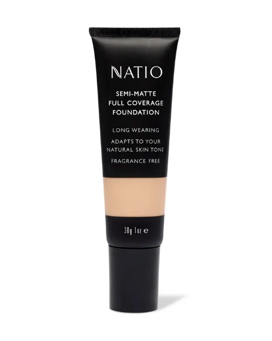 Natio Semi-matte Full Coverage Foundation Chai