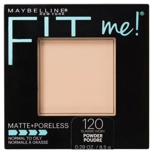 Maybelline Fit Me Powder Matte+poreless 120 Classic Ivory