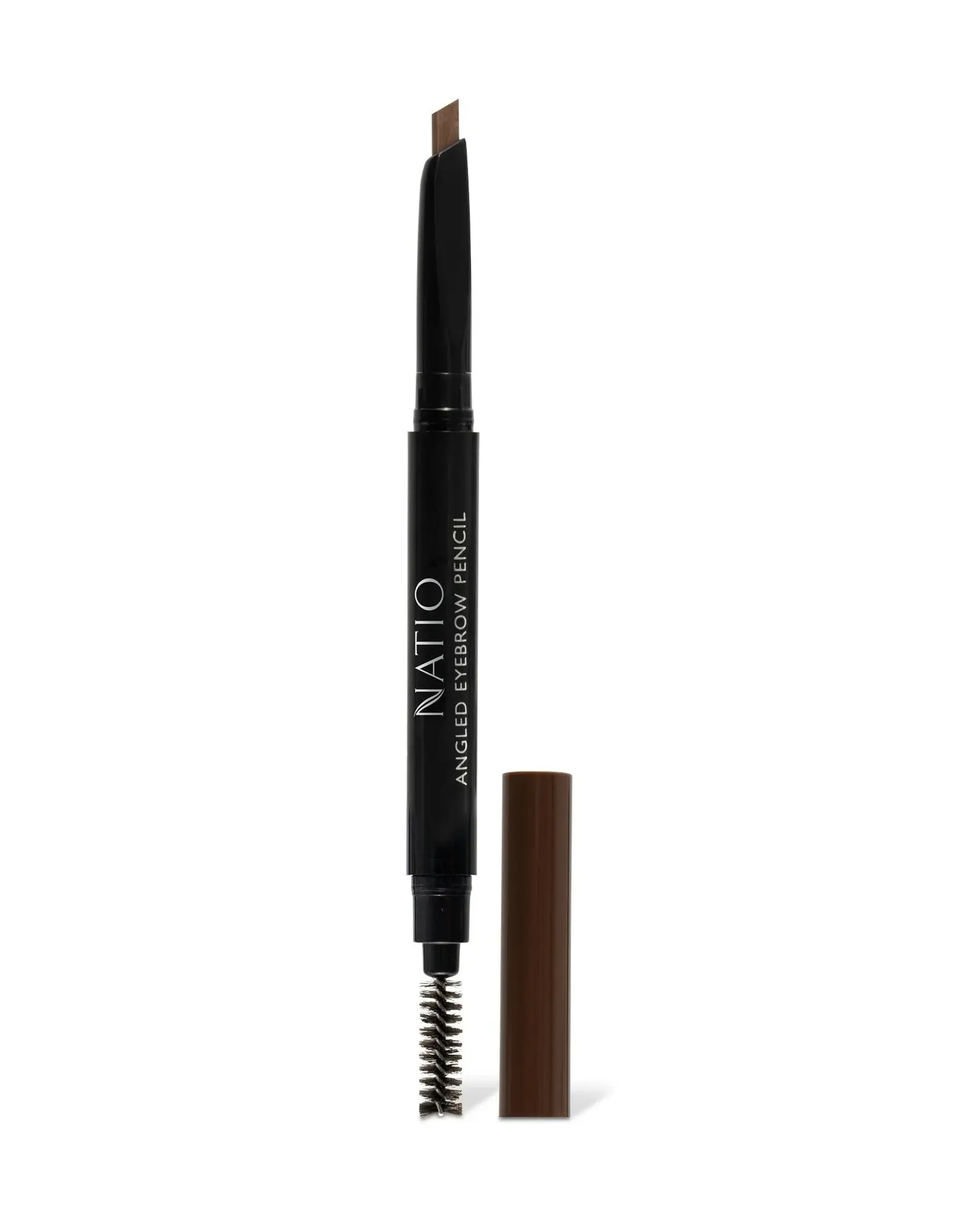 Natio Angled Eyebrow Pencil Dark Brown 0.2g