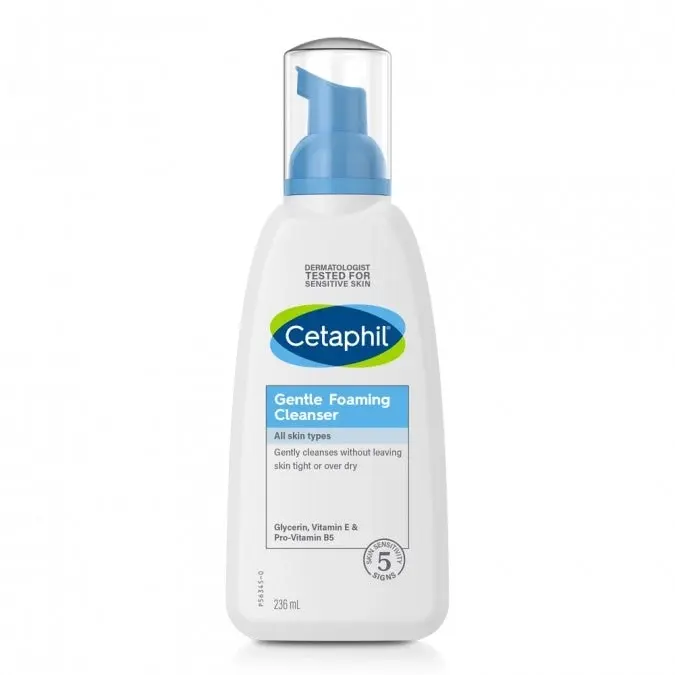 Cetaphil Face Gentle Foaming Cleanser 236ml