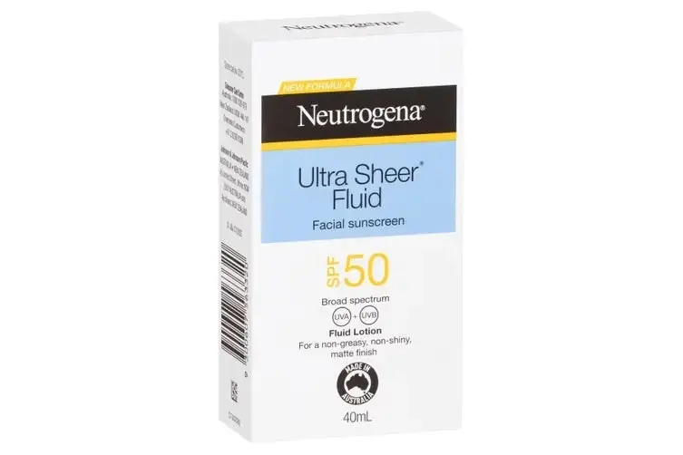 Neutrogena  Ultra Sheer Face Fluid Spf 50 40ml