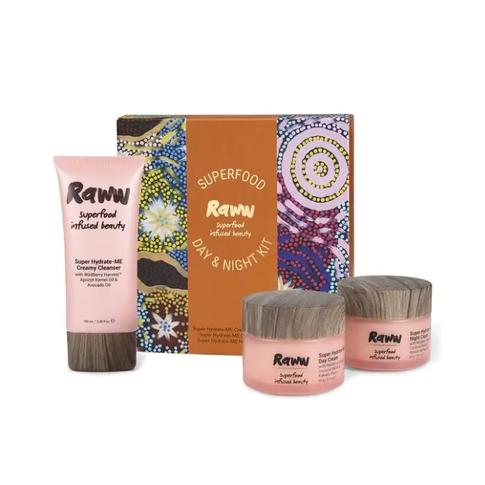 Raww Cosmetics Day & Night Superfood Skincare Kit