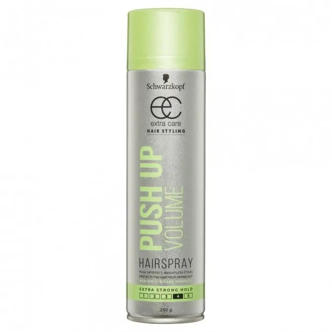 Schwarzkopf Extra Care Push Up Volume Hairspray 250g