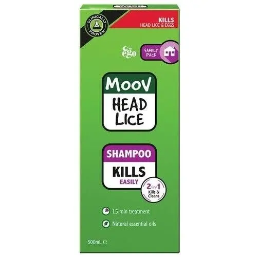 Ego Moov Head Lice Shampoo 500ml