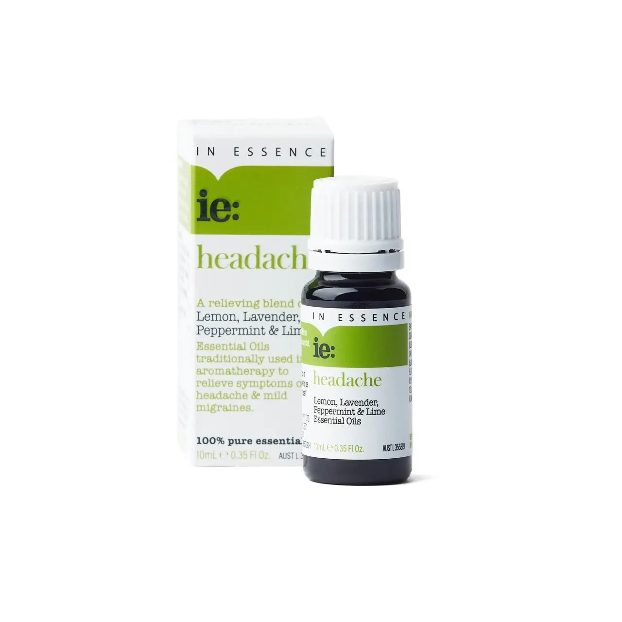 In Essence Headache Essential Oil Blend 10ml