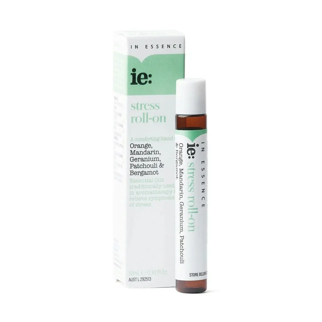 In Essence Ie: Stress Essential Oil Roll On 10ml