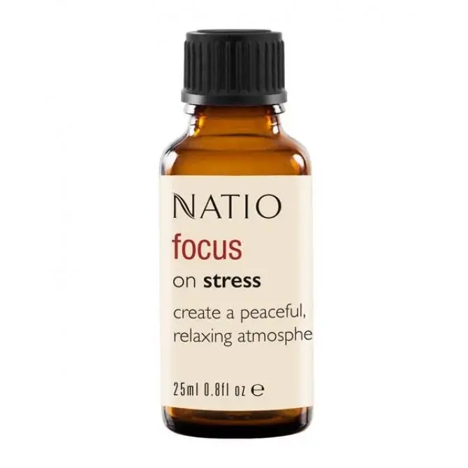 Natio Focus On Stress Pure Essential Oil Blend 25ml