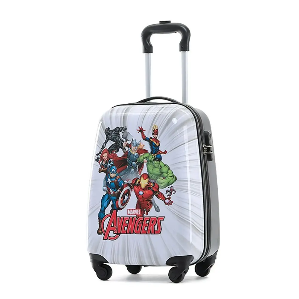 Marvel Avengers 17" Trolley Cabin Luggage Travel Wheel Suitcase Bag 50x35x24cm