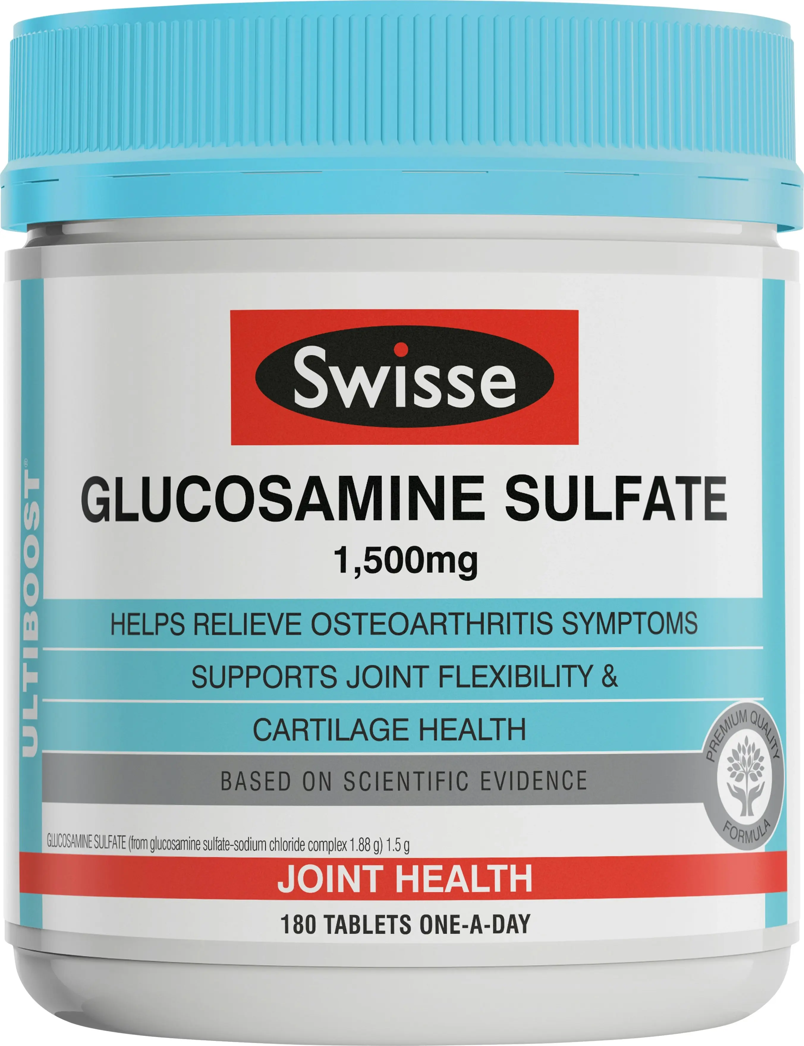 Swisse Ultiboost Glucosamine Sulfate 180 Tabs