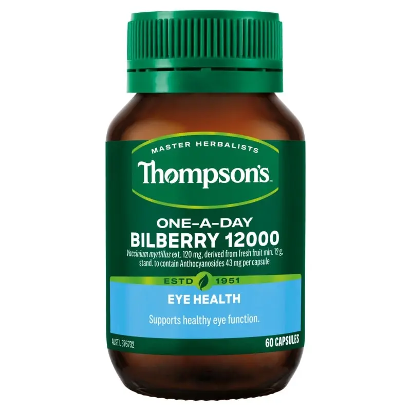 Thompson's One-A-Day Bilberry 12000mg 60 caps