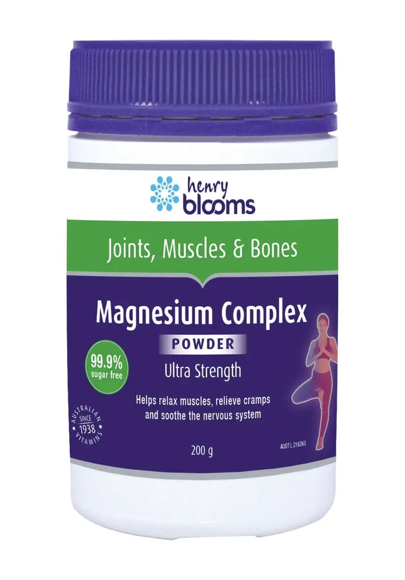 Henry Blooms Magnesium Complex 200g Powder