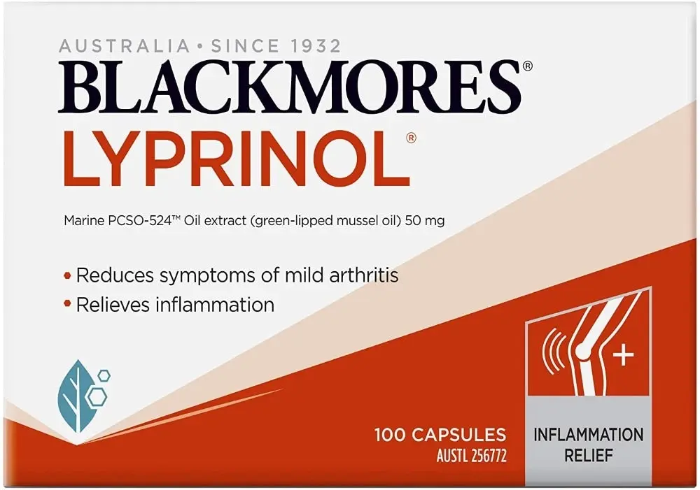 Blackmores Lyprinol 100 Caps