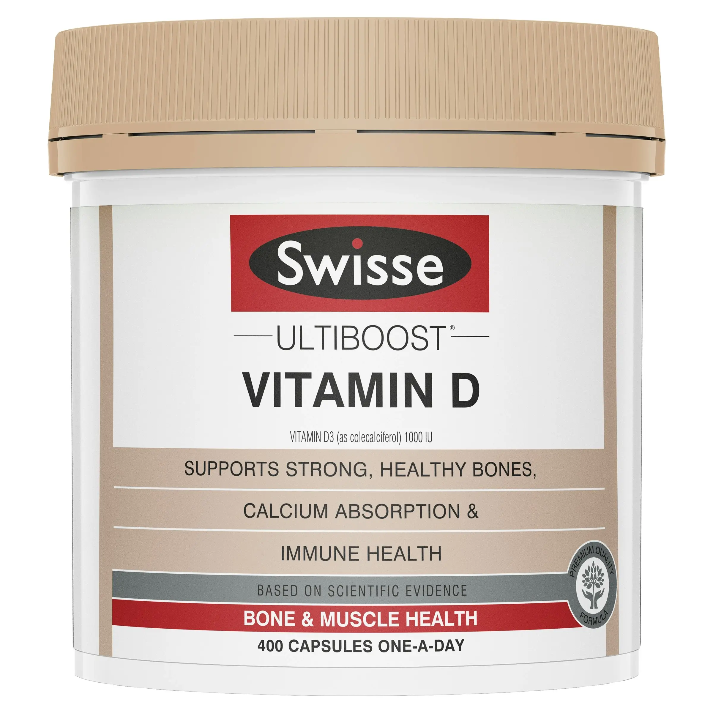 Swisse U/B Vitamin D 400 Caps