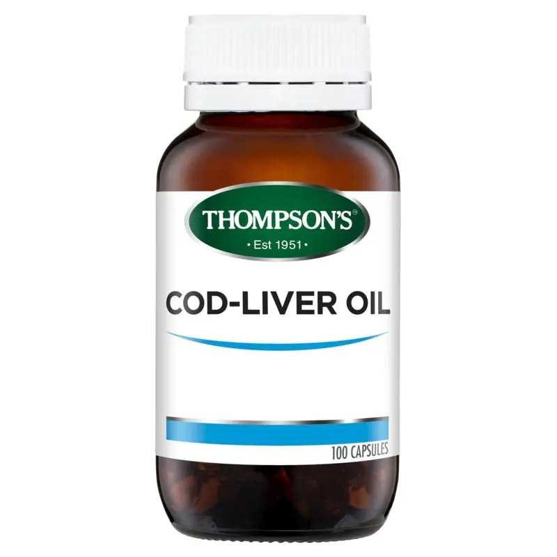 Thompson's Cod Liver Oil Plus 100 Caps