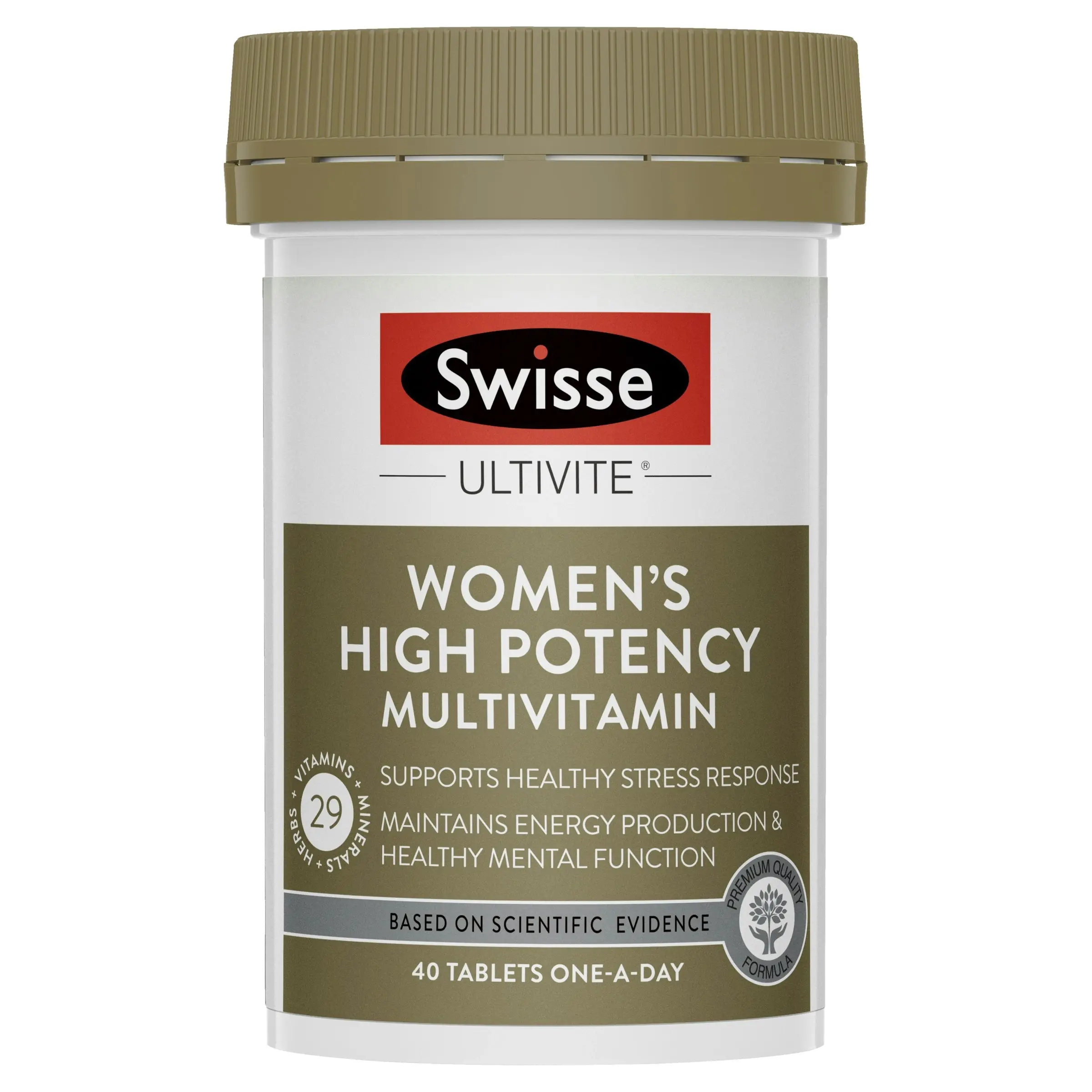 Swisse Ultivite Women's High Potency Multivitamin 40 Tablets