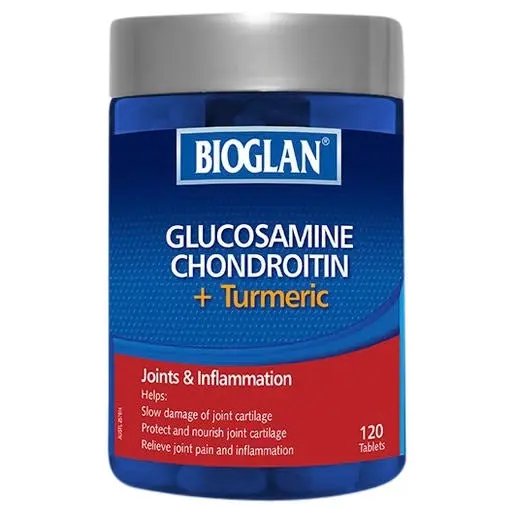 Bioglan Glucosamine, Chondroitin + Turmeric 120s